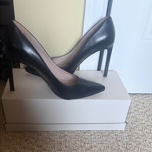 Nine West Black Pointed High-Heel Pumps